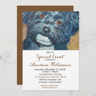 INVITATION D'ÉVÉNEMENT APRÈS-MIDI PAWTY