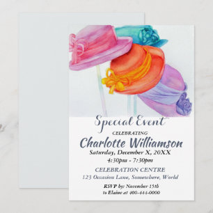 INVITATION D'ÉVÉNEMENT DE LA FÊTE DE LA FILLE