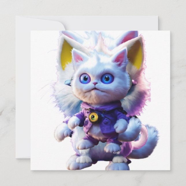 Invitation Dévoiler l'énigmatique monstre blanc CGI : (Devant)