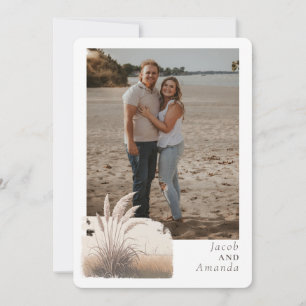 Invitation DEVOTION Save the Date - Coins Arrondis