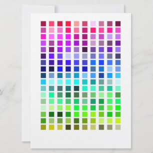 Invitation d'exemple de couleur 5