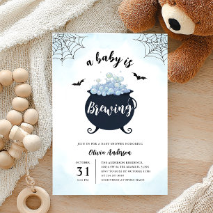 Invitation d'Halloween Baby shower