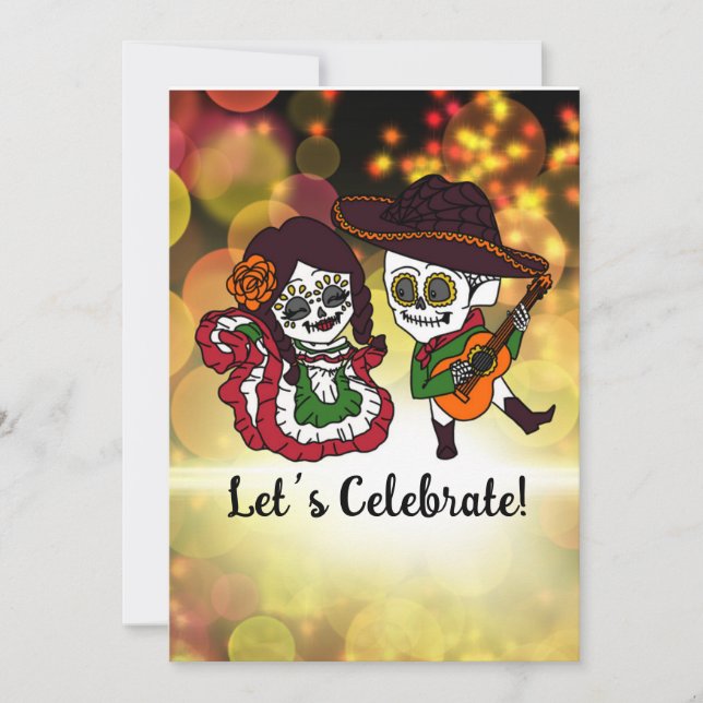 Invitation dia de Los muertos (Front)