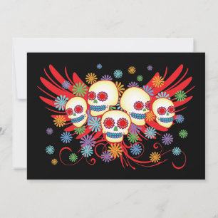 Invitation Dia de los Muertos 5x7