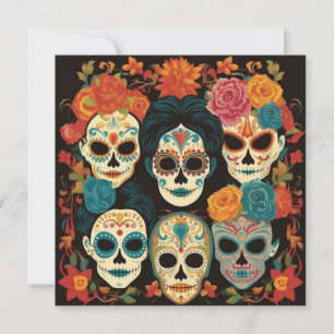 Invitation "Dia de los Muertos", Centre Artistique de Calaver
