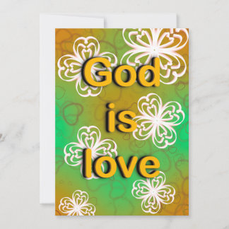 Invitation Dieu est un livre d'amour