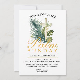 Invitation Dimanche du Palm