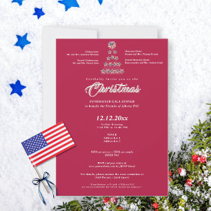 Invitation Dîner de gala de collecte de fonds politique de No