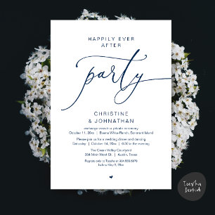 Invitation Dîner de Mariage Dansant pour un Bonheur Éternel