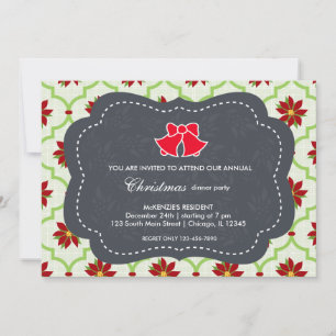 Invitation Dîner de Noël