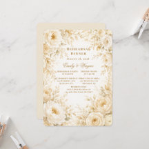 Dîner de répétition de fleurs de perle de Champagn