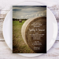 Dîner de répétition Mariage du Ranch de Hay Bales