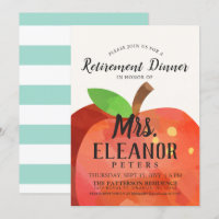 Dîner de retraite Apple de l'enseignant | Invitati