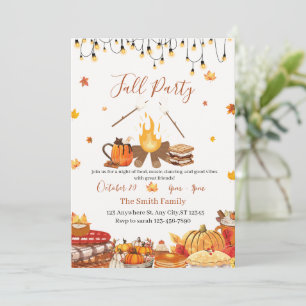 Invitation Dîner de Thanksgiving sur mesure
