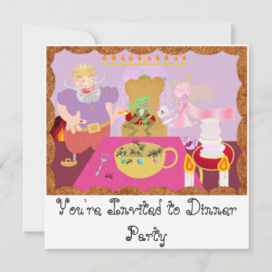 Invitation dîner king