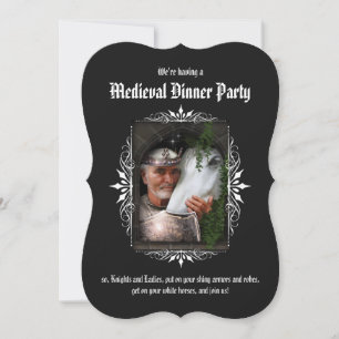 Invitation Dîner médiéval