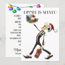 Dîner unique / Rassemblement série de serveurs