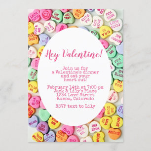 Invitation Dîner Valentine