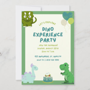 INVITATION DINO