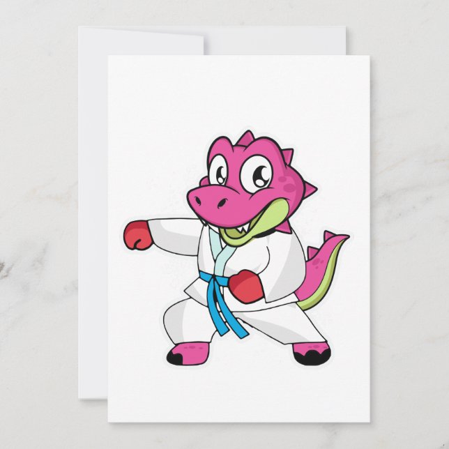 Invitation Dinosaur (Devant)
