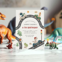 Dinosaur conducteur Animaux de fête Anniversaire d