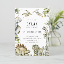Dinosaur Thème Anniversaire