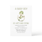 Dinosaure mignon éclosion Bientôt bébé garçon douc