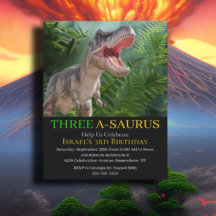 Dinosaure T Rex jungle Jurassique Monde