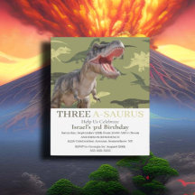 Dinosaure T Rex Monde Jurassique Motif Enfants