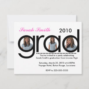 Invitation Diplôme (10 vues principales)