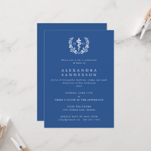 Invitation Diplôme de Docteur en médecine ostéopathique