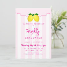 Diplômé de frais Lemon Promotion