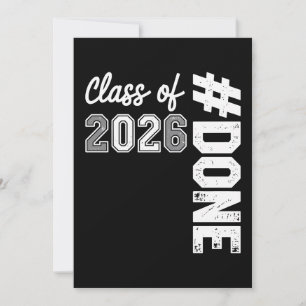 Invitation Diplômé de la promotion 2026 26 Diplômé fier
