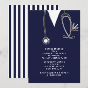 Invitation Diplôme de l'école d'infirmières
