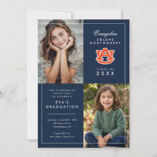 Invitation Diplômé de l'Université d'Auburn