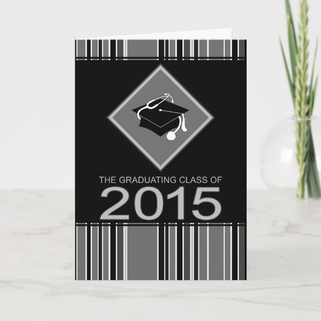 Invitation diplôme de médecine 2015 (Devant)