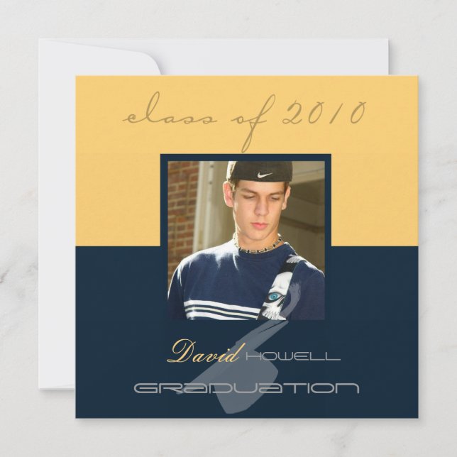 Invitation Diplôme en classe 2010/Casquette (Devant)