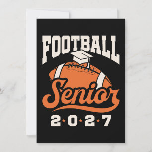 Invitation Diplômé Football Senior 2027