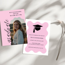Diplôme photo rose vif