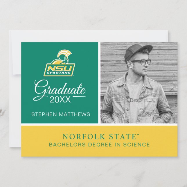 Invitation Diplômés des NSU Spartans (Devant)