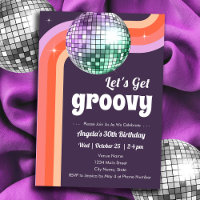 Disco Dance Party Adulte Anniversaire
