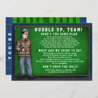 Discours drôle d'entraîneur de football pour une f