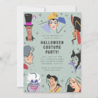 Disney Villains Costume d'Halloween Party - Vert