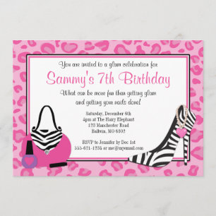 Invitation Diva Glam