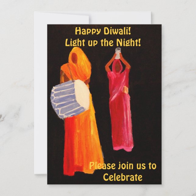 INVITATION DIWALI (Devant)