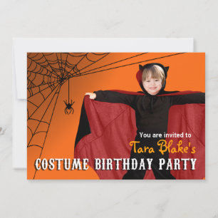 Invitation DO-IT-YOURSELF Enfants Halloween Costume photo fêt