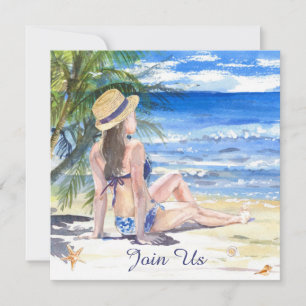 Invitation *~* do-it-yourself Tropical Palm Beach AR29 TOUT É