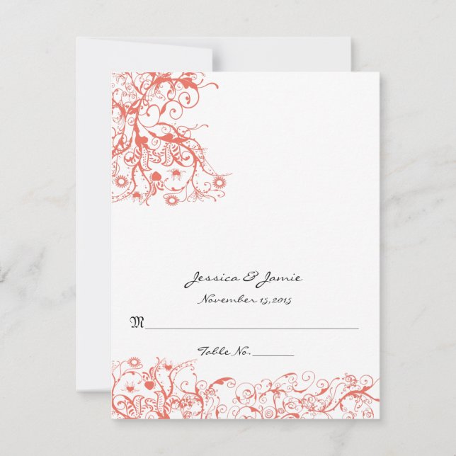 Invitation do-it-yourself vous cochez et pliez les Mariages d (Dos)