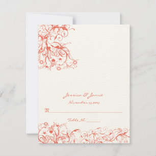 Invitation do-it-yourself vous cochez et pliez les Mariages d