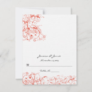 Invitation do-it-yourself vous cochez et pliez les Mariages d
